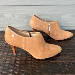 Calvin Klein Suede Jenny Booties